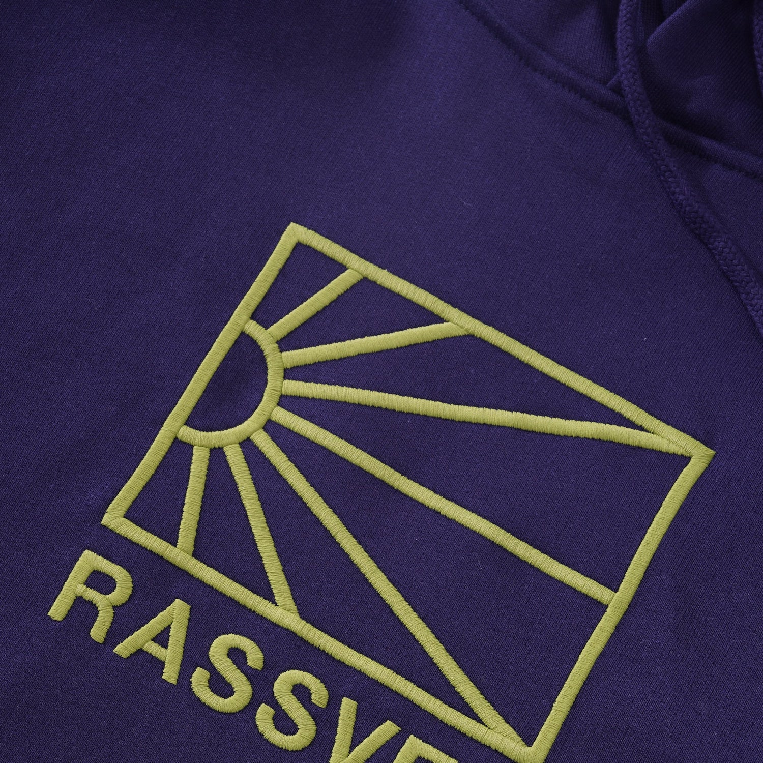 Logo Knit Hood, Navy