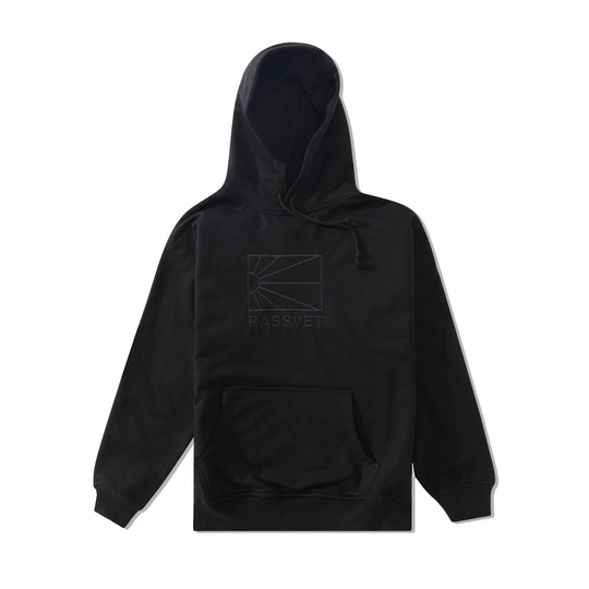 Logo Knit Hood, Black