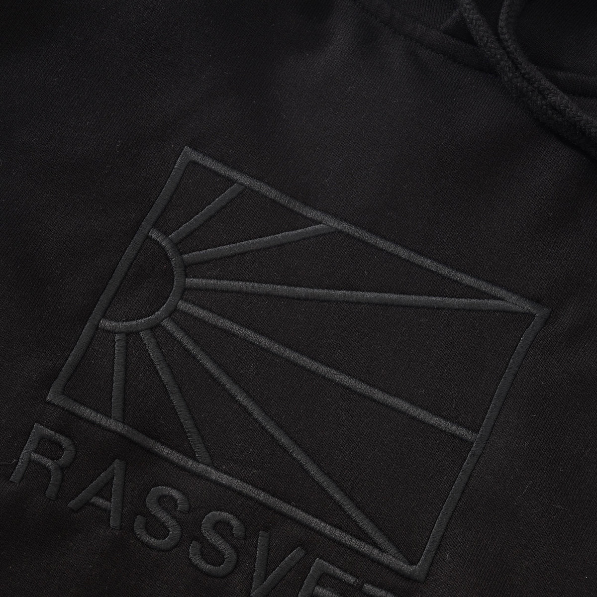 Logo Knit Hood, Black