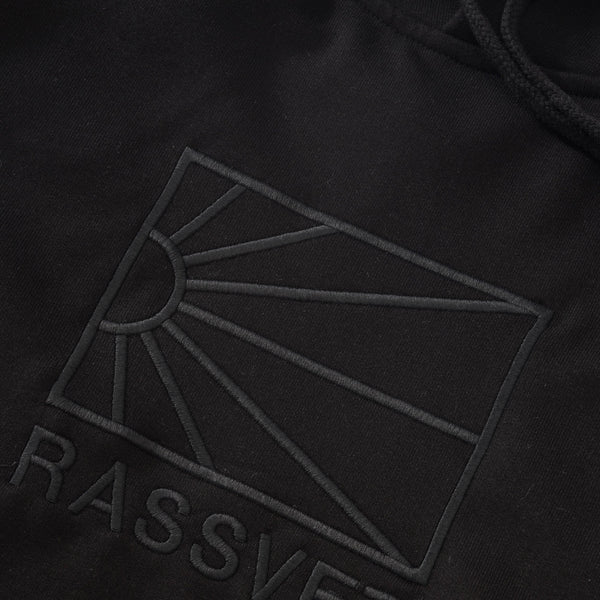 Rassvet Logo Knit Hood, Black