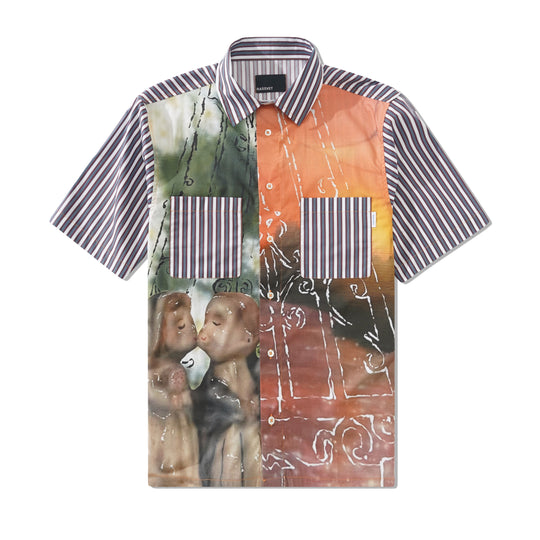 Kyler Striped Woven Shirt, Multi