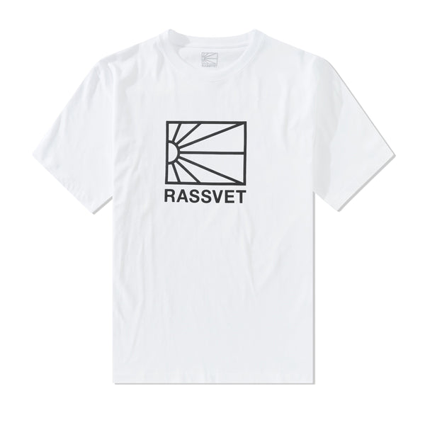 Rassvet Big Window Logo Tee, White
