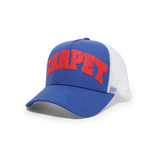 Varsity Trucker Hat, Blue