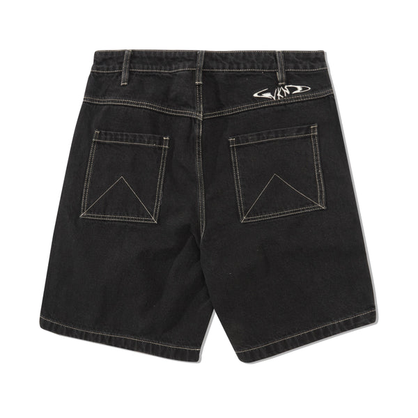 WKND Gene's Jean Shorts, Black Wash