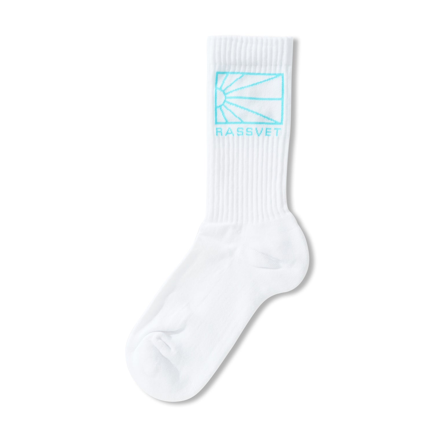 Rassvet Logo Socks, White