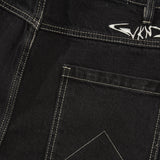 Gene's Jean Shorts, Black Wash