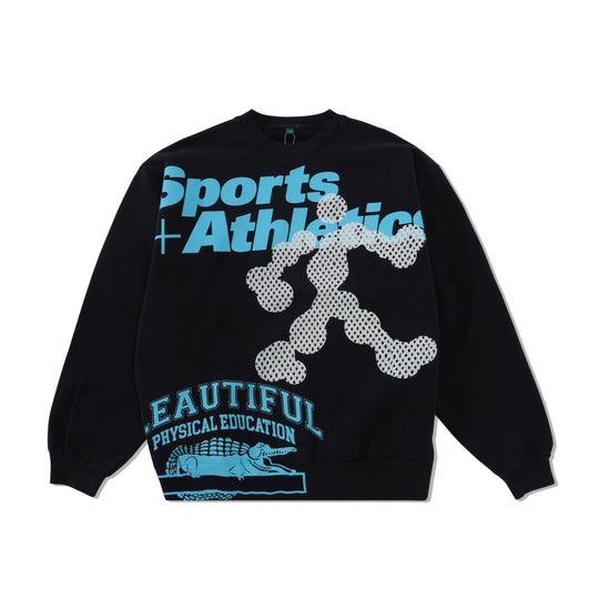 Active Crewneck Sweatshirt, Navy