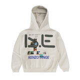 Tange Issue Pullover Hood, Cement