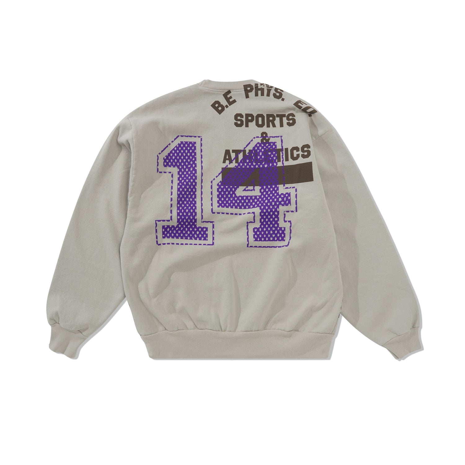 Active Crewneck Sweatshirt, Cement