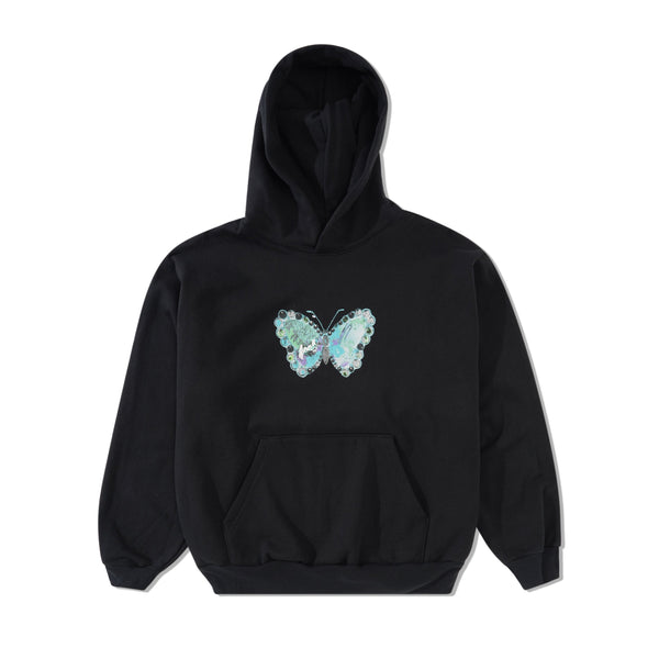 b.Eautiful Jewel Pullover Hood, Navy