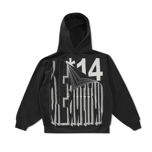 b.Eautiful Flip Pullover Hood, Vintage Black