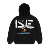 Tange Issue Pullover Hood, Black