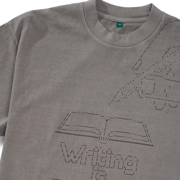 b.Eautiful Writing Tee, Dark Silver