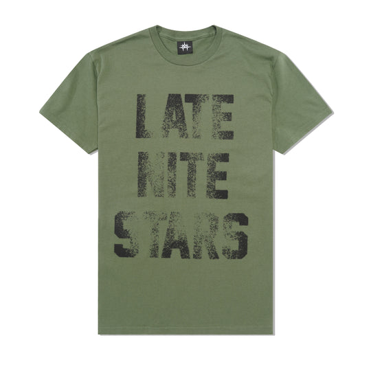 College Letter Tee, Army