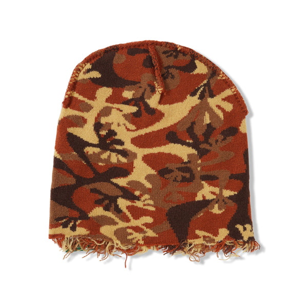 b.Eautiful b.e Camo Beanie, Sand / Brown