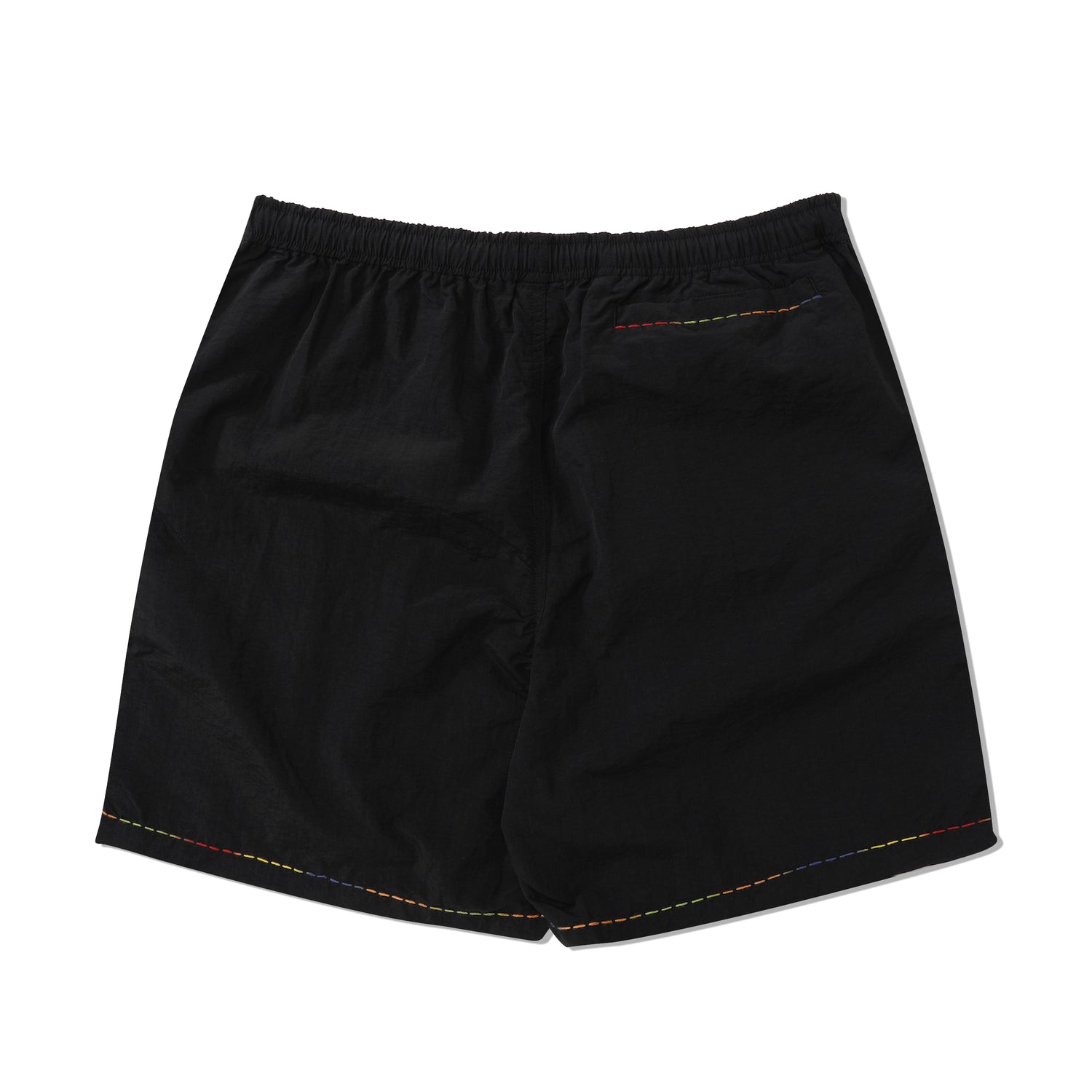 Black Nylon Shorts