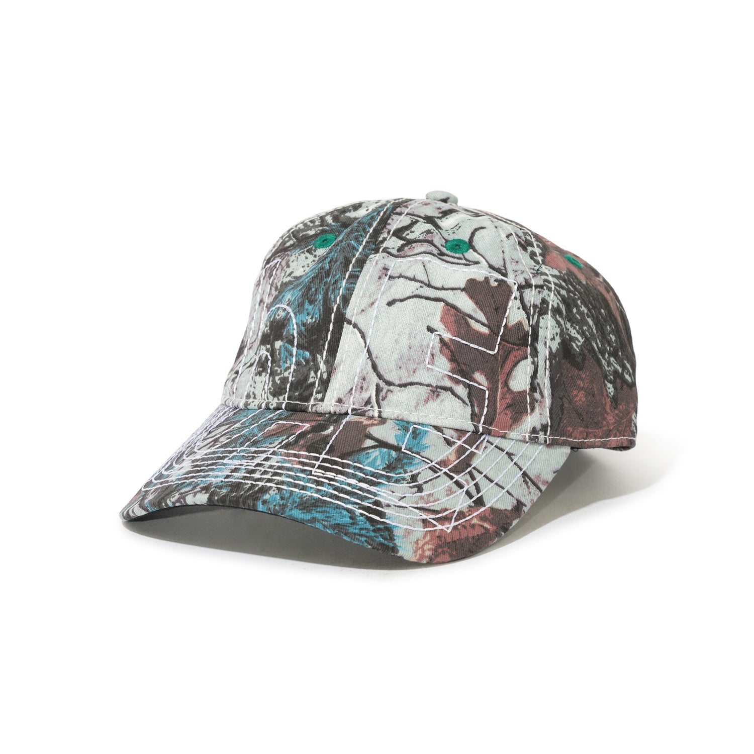 Vapor 6 Panel Hat, Stone Blue Real Camo