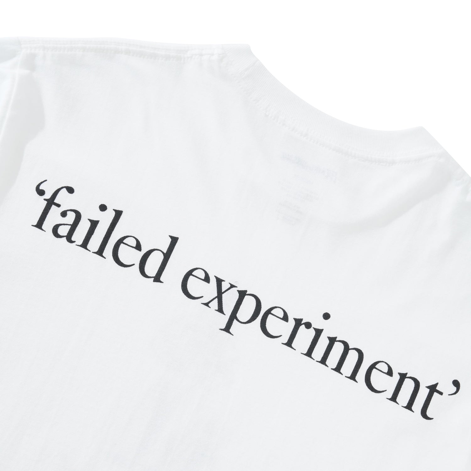 Failed Experiment Tee, White