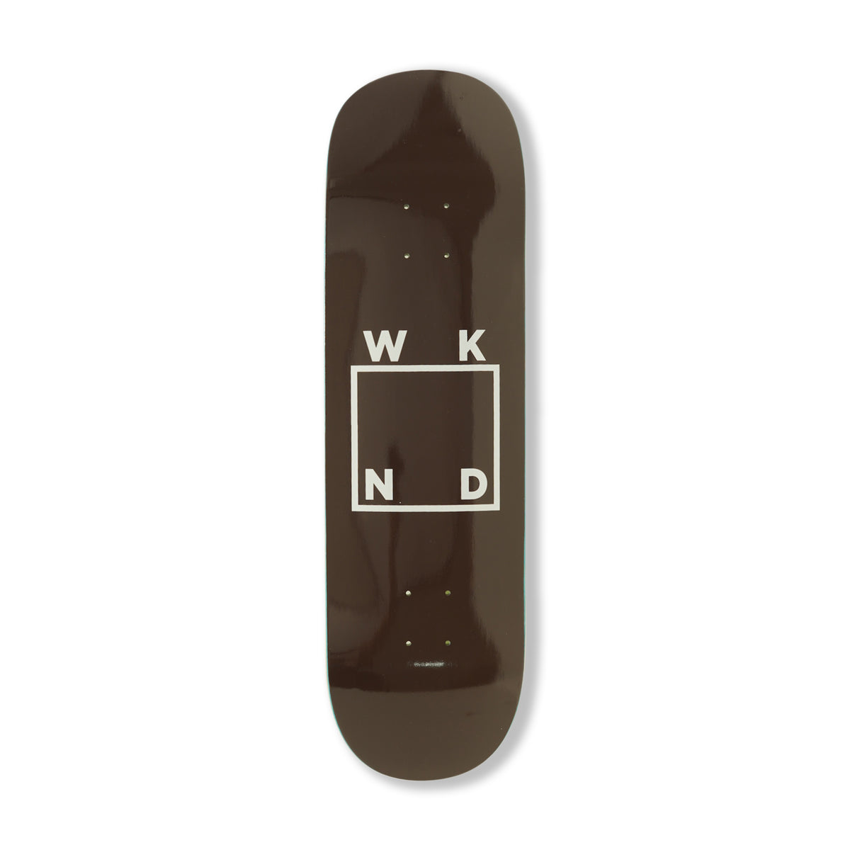 WKND Logo Deck, Brown