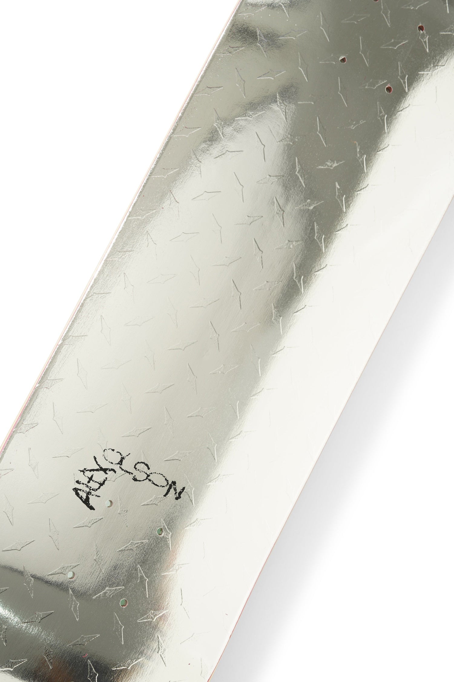 Alex Olson 'Metal' Deck, Silver