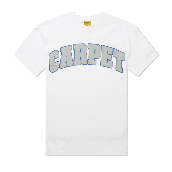 Carpet Company Varsity Tee, White