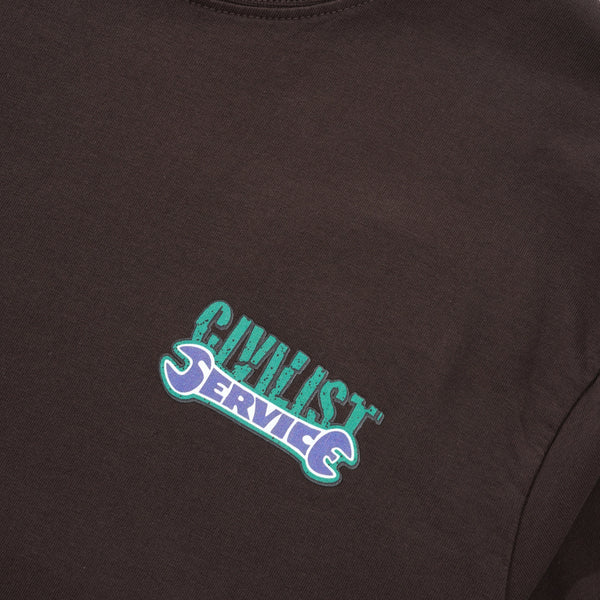 Civilist Service Tee, Brown