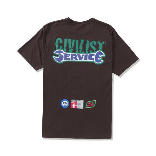 Service Tee, Brown