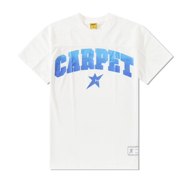 Carpet Company Football Jersey, White