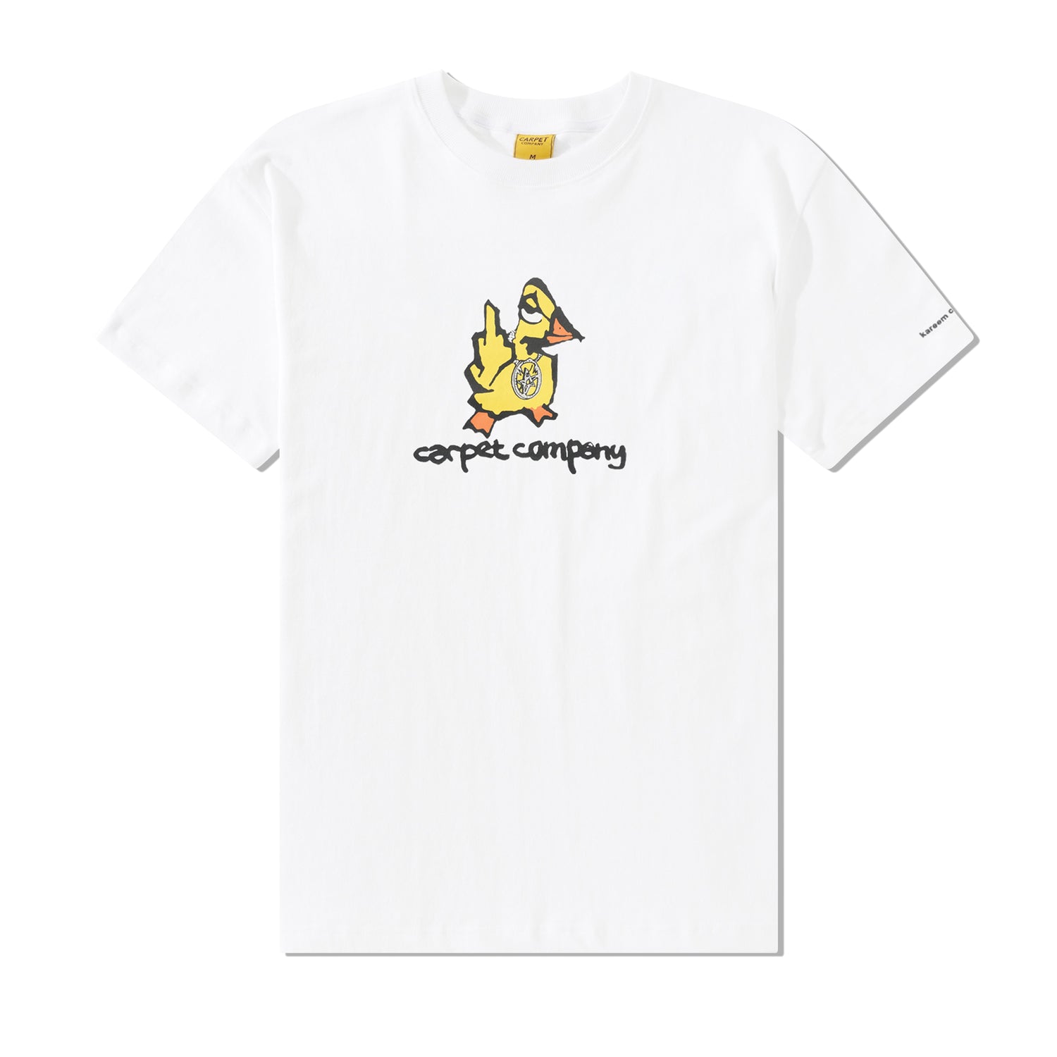 Duck You Tee, White