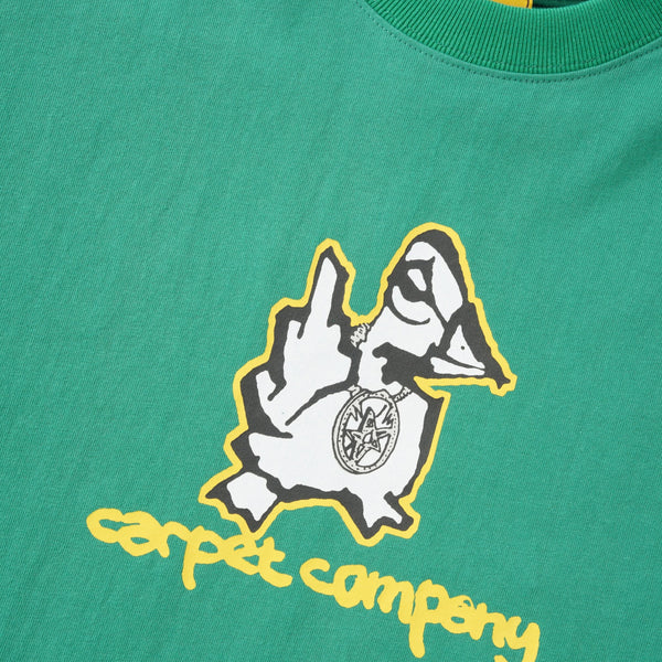 Carpet Company Duck You Tee, Green