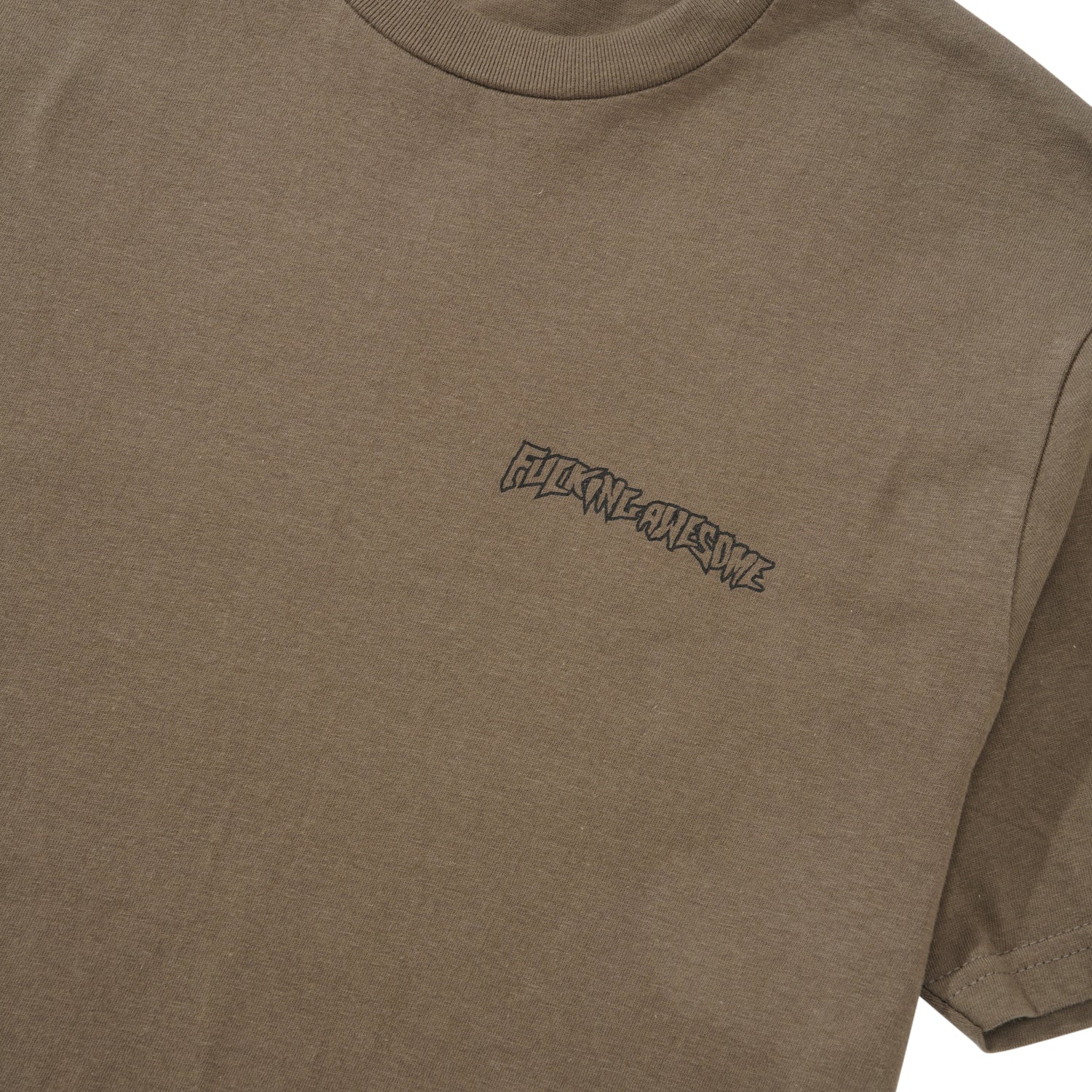 A Broken System Tee, Olive