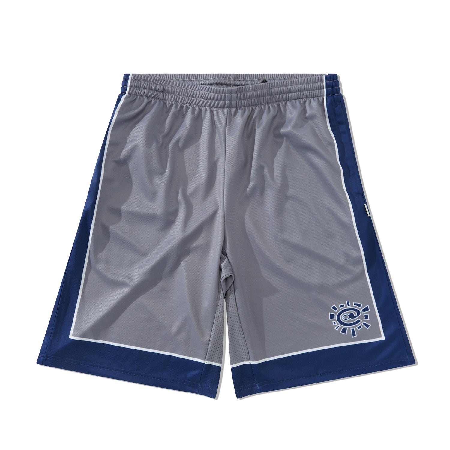 Court Shorts, Grey / Navy