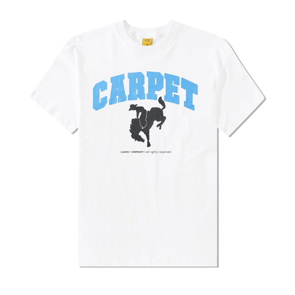 Carpet Company Cow Boy Tee, White