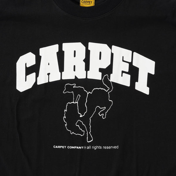 Carpet Company Cow Boy Tee, Black