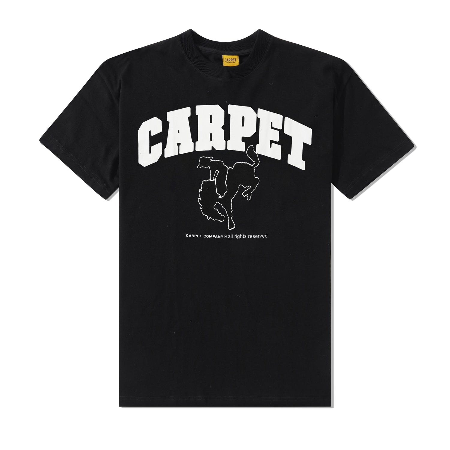 Cow Boy Tee, Black