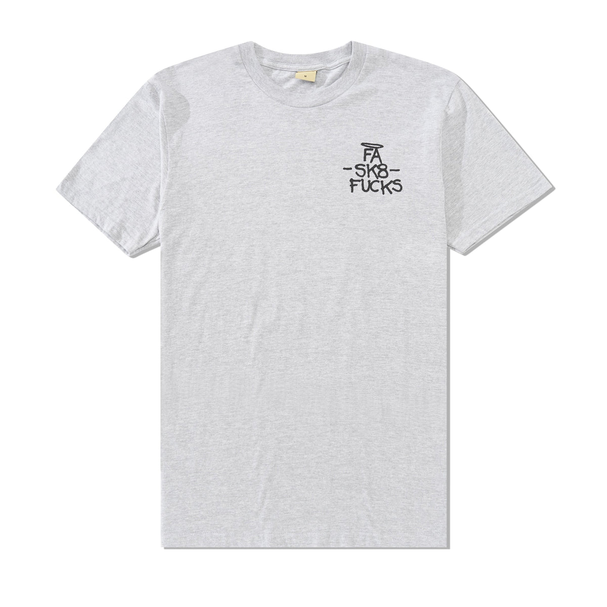 SK8 Fucks Tee, Grey Heather