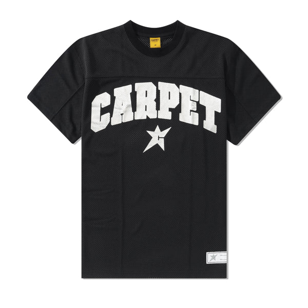 Carpet Company Football Jersey, Black