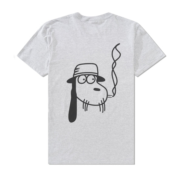 Fucking Awesome SK8 Fucks Tee, Grey Heather