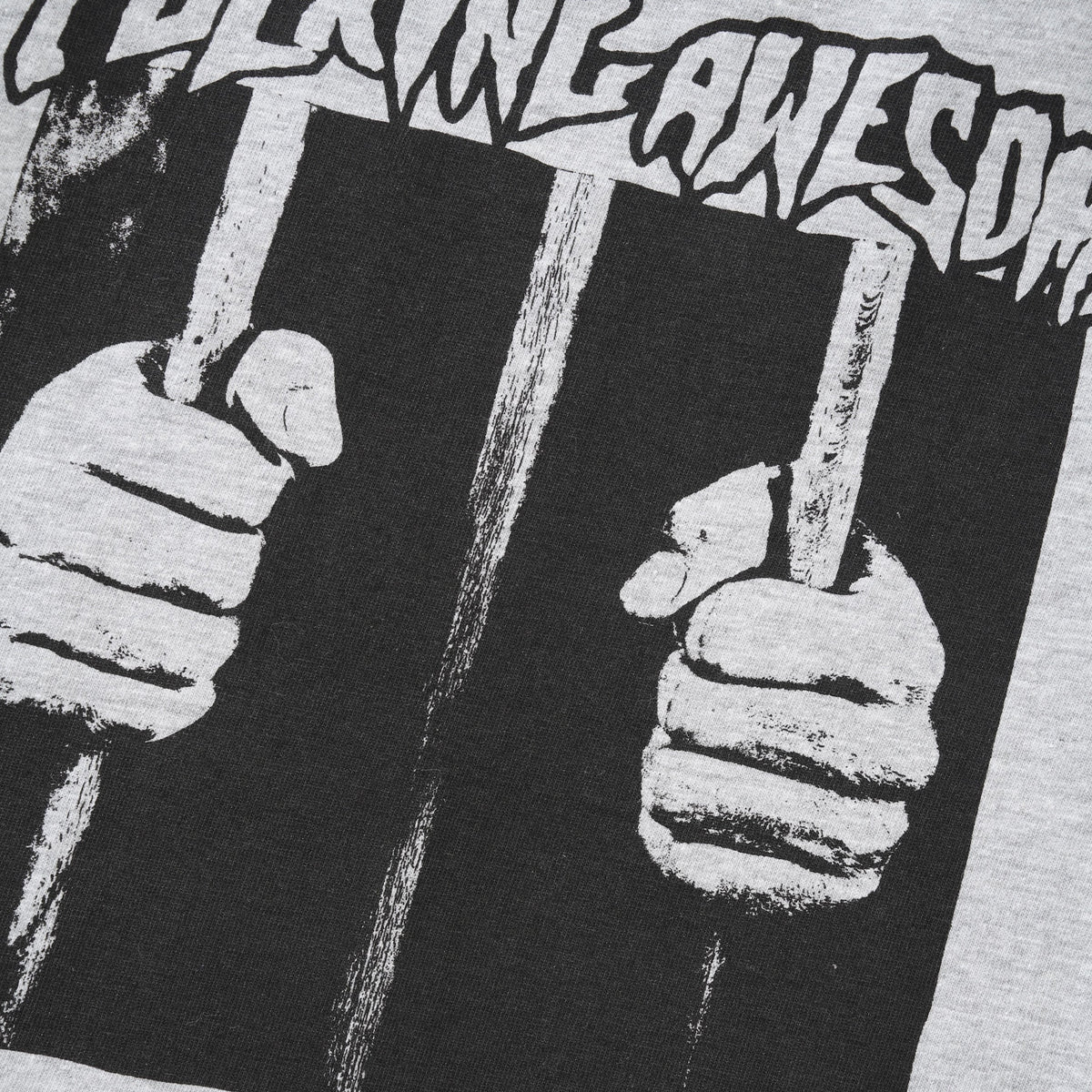 A Broken System Tee, Heather Grey