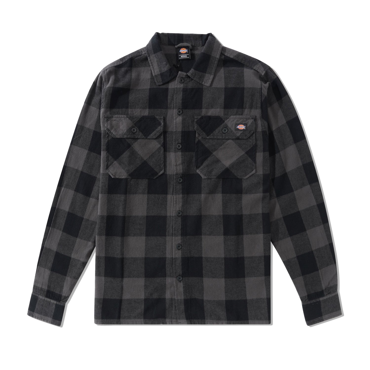 Sacramento Button Down L/S Shirt, Charcoal