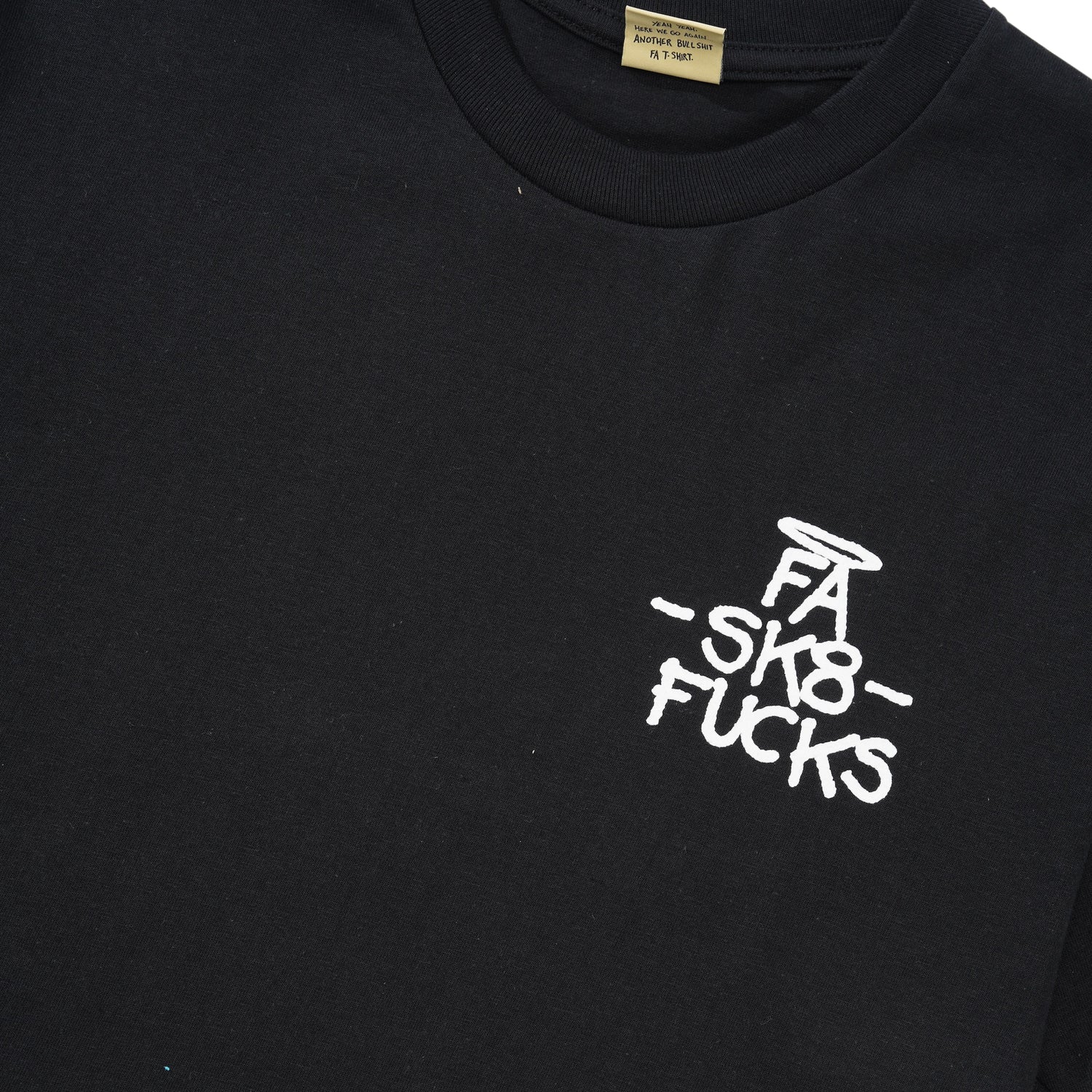 SK8 Fucks Tee, Black