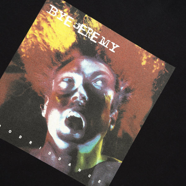 Bye Jeremy Melting Tee, Black