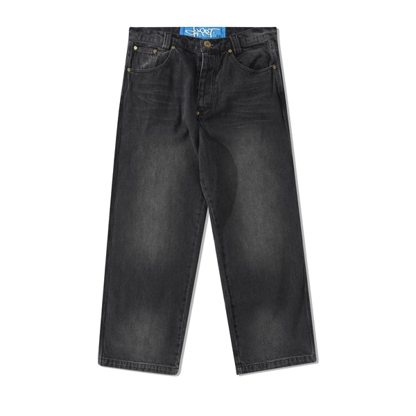 Carpet Company C-Star Stitch Denim Jeans, Black