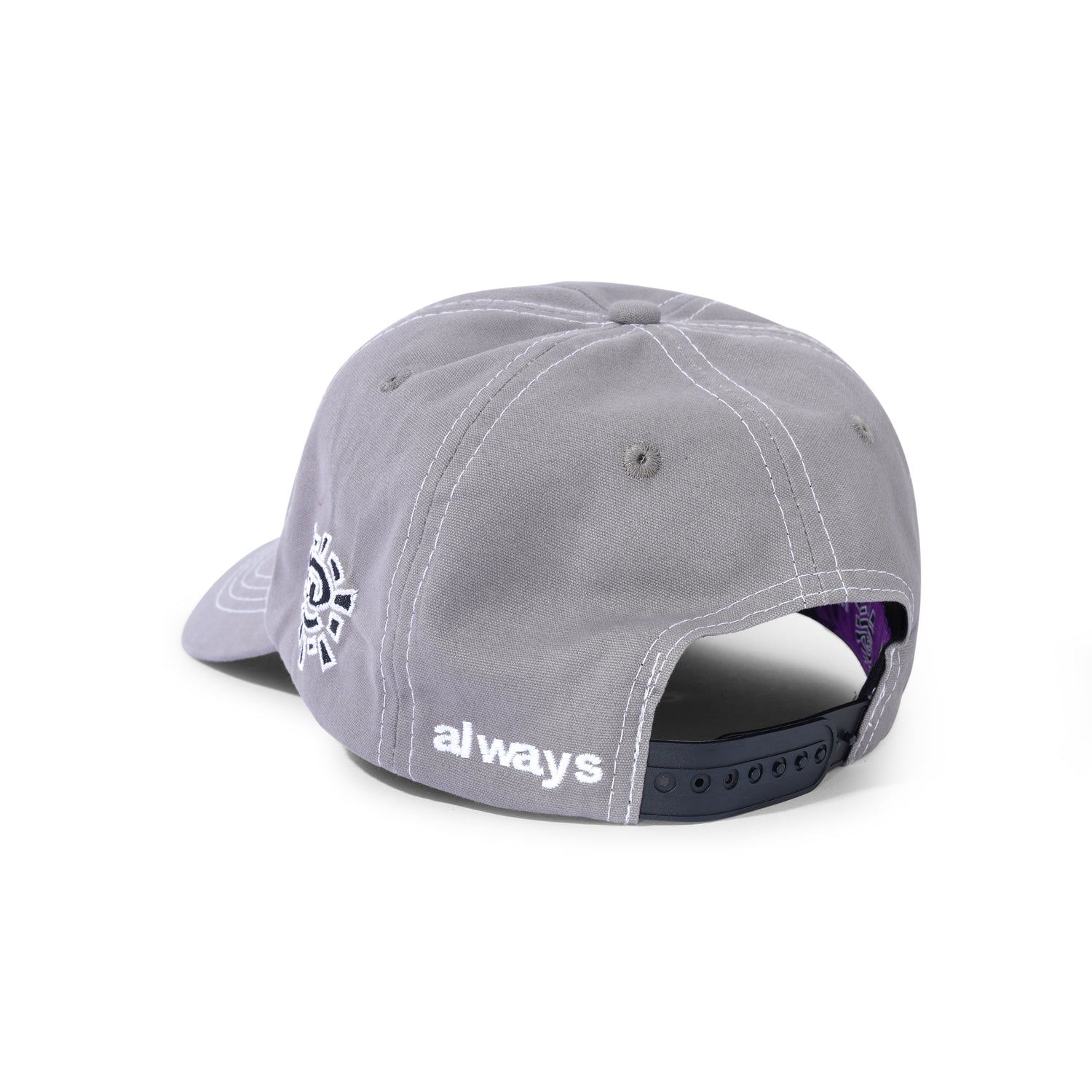 Purple Label 5 Panel Hat, Grey