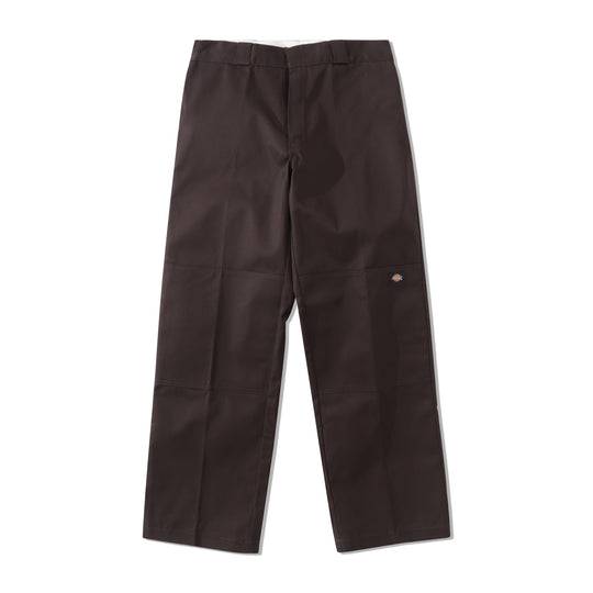 85-283 Loose Fit Double Knee Pant, Dark Brown