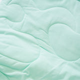 Quilted Tote Bag, Light Green