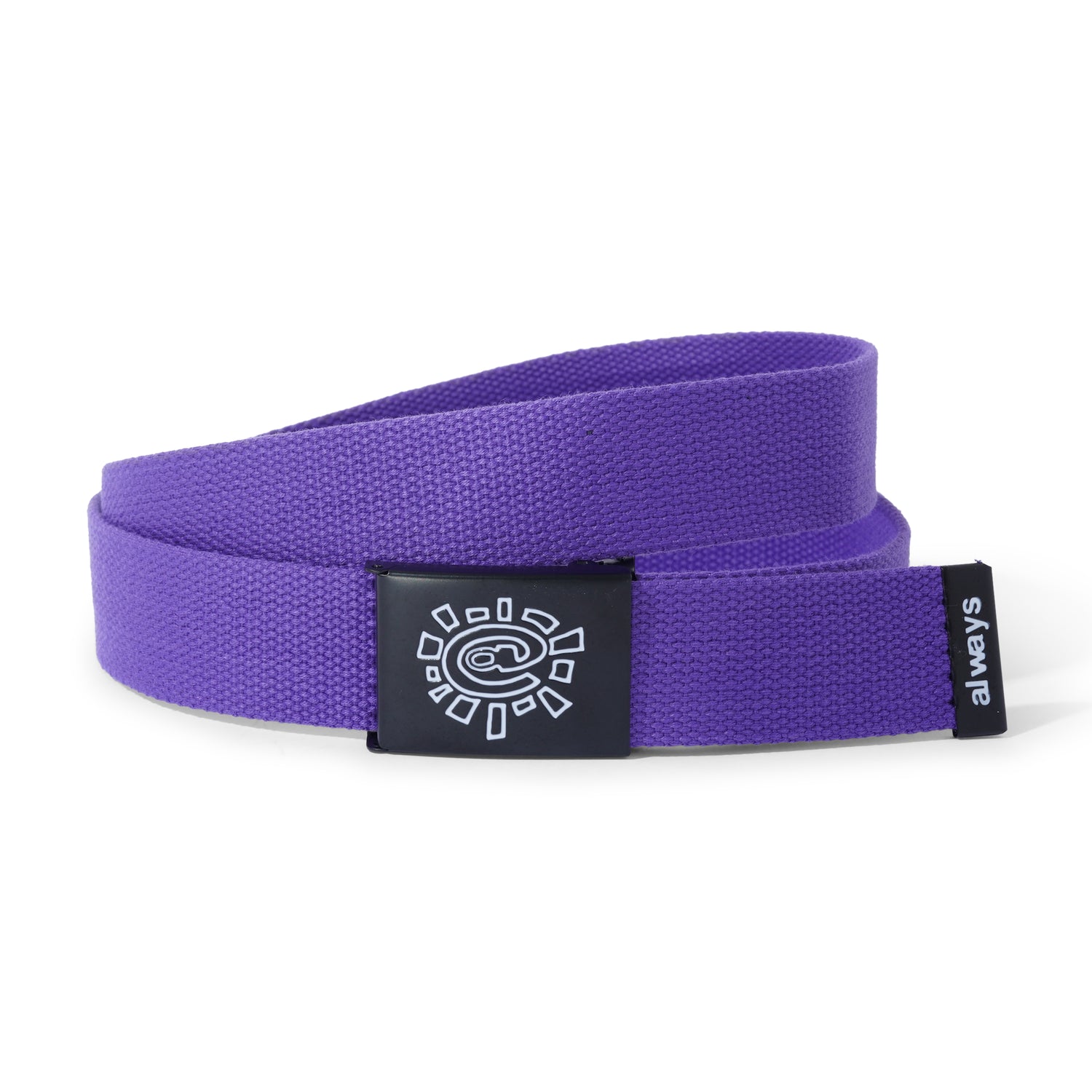 @sun Canvas Belt, Purple