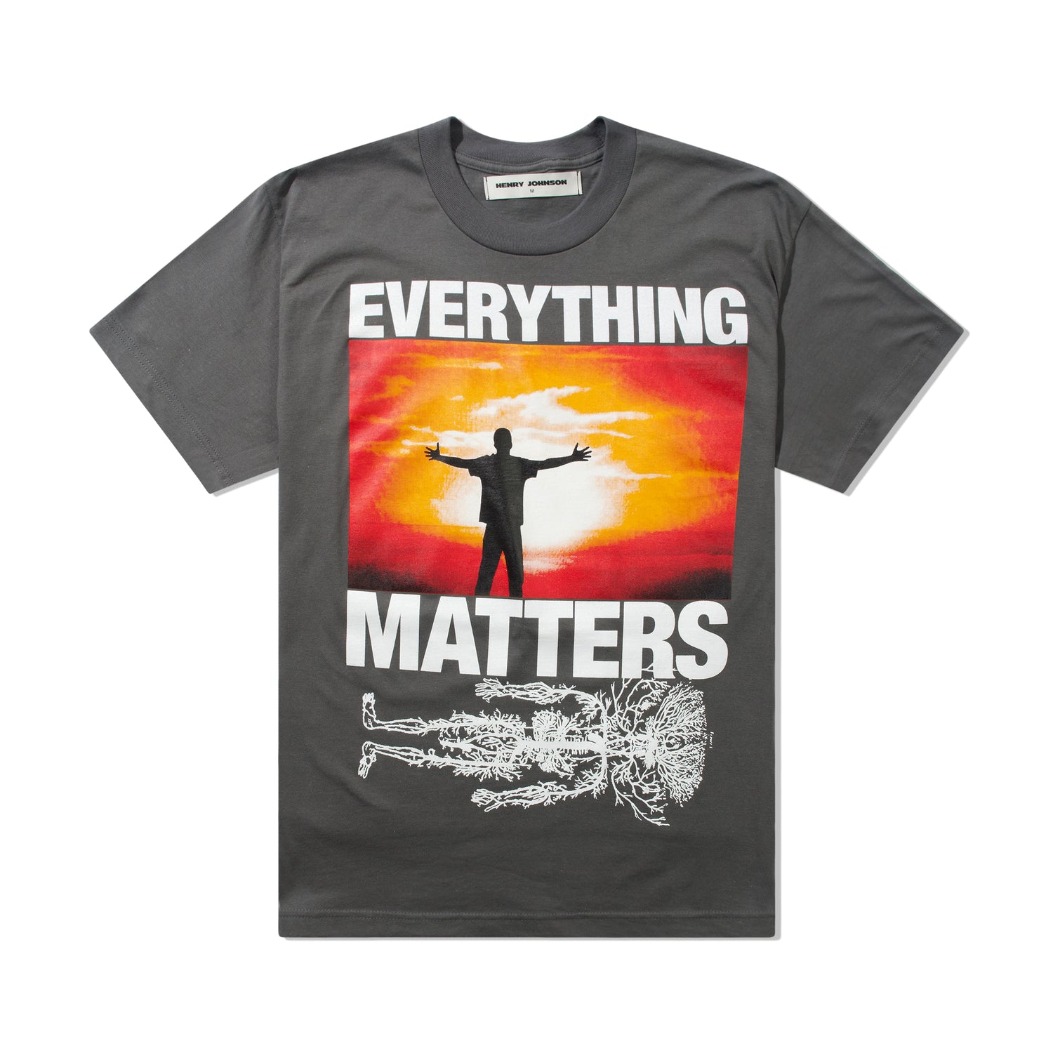 Everything Matters Tee, Grey / Charcoal