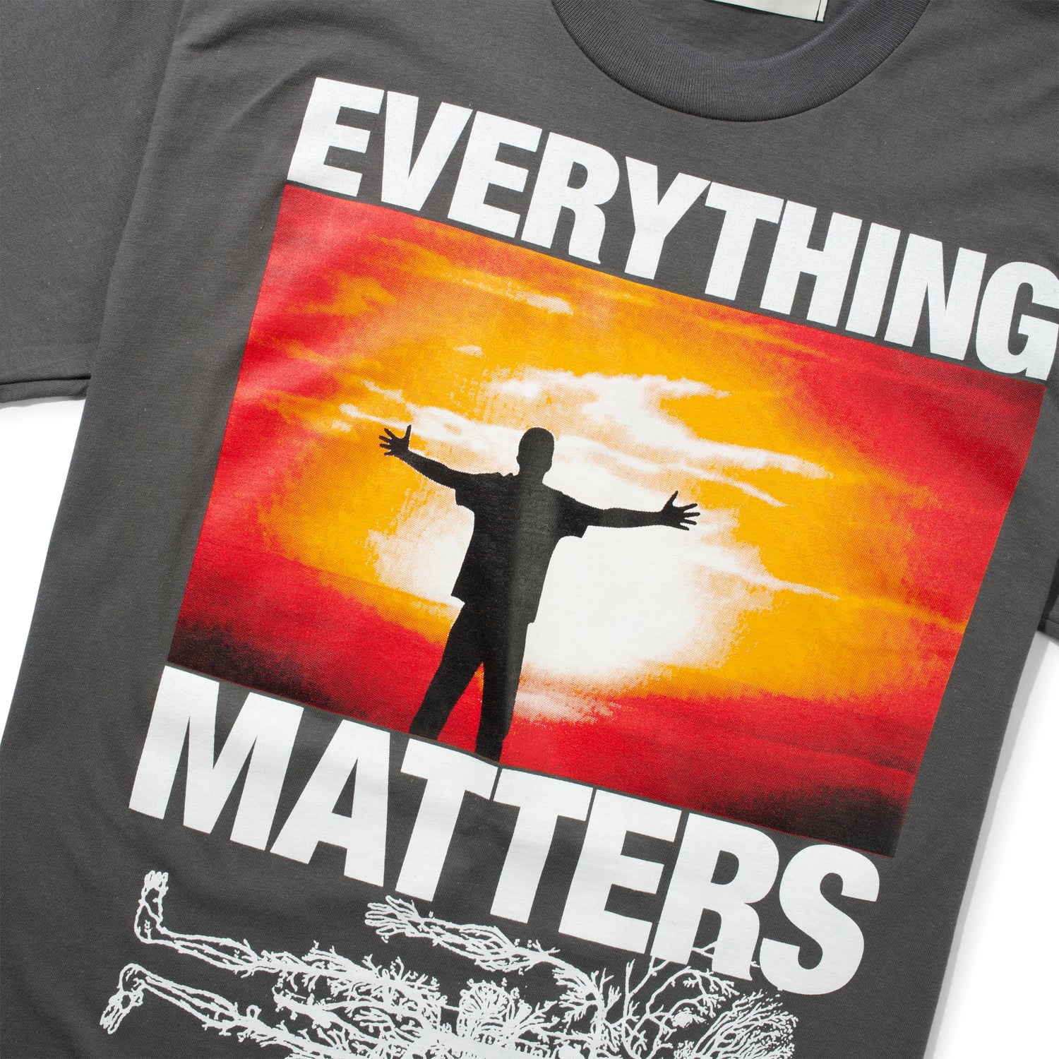 Everything Matters Tee, Grey / Charcoal