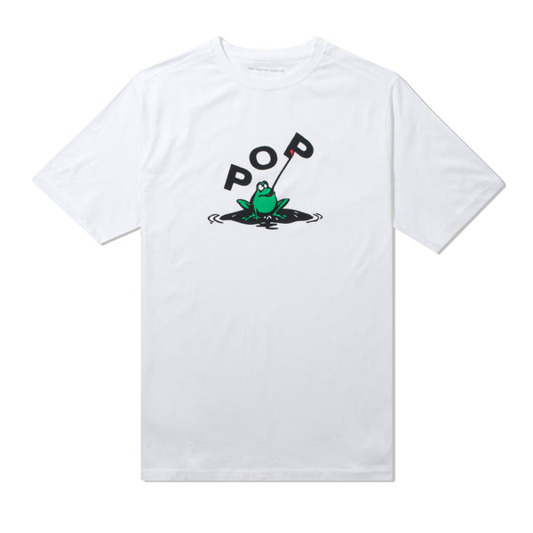 POP Trading Company Pop Frog Tee, White